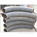 carbon steel pipe fitting hot formed pipe bend R=3d,4d,5d